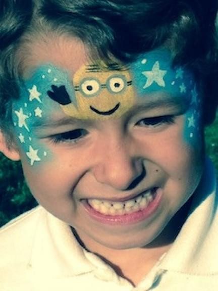 Face painting design example