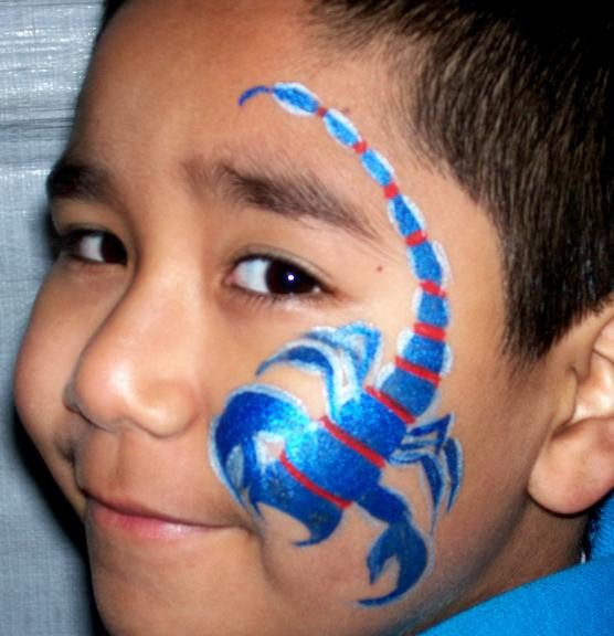 Face painting design example