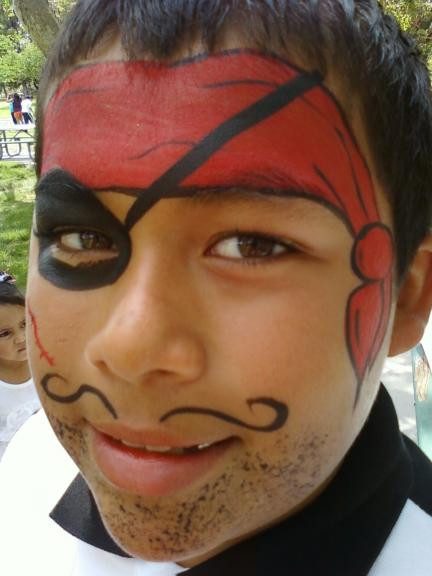Face painting design example