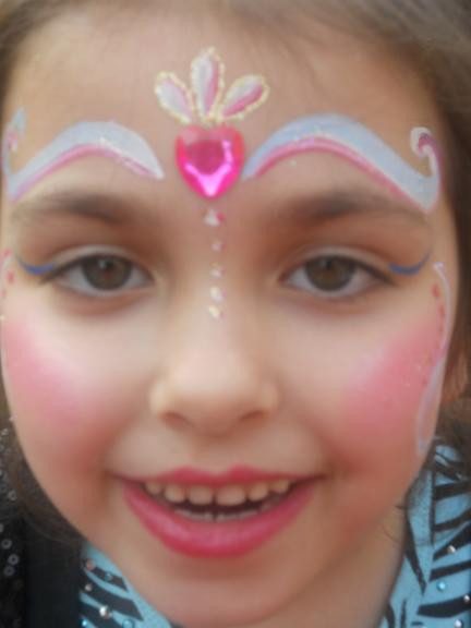 Face painting design example