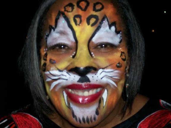 Face painting design example