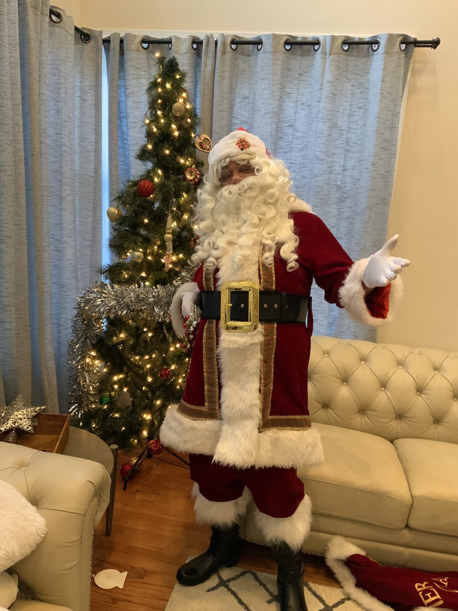 Christmas party photo