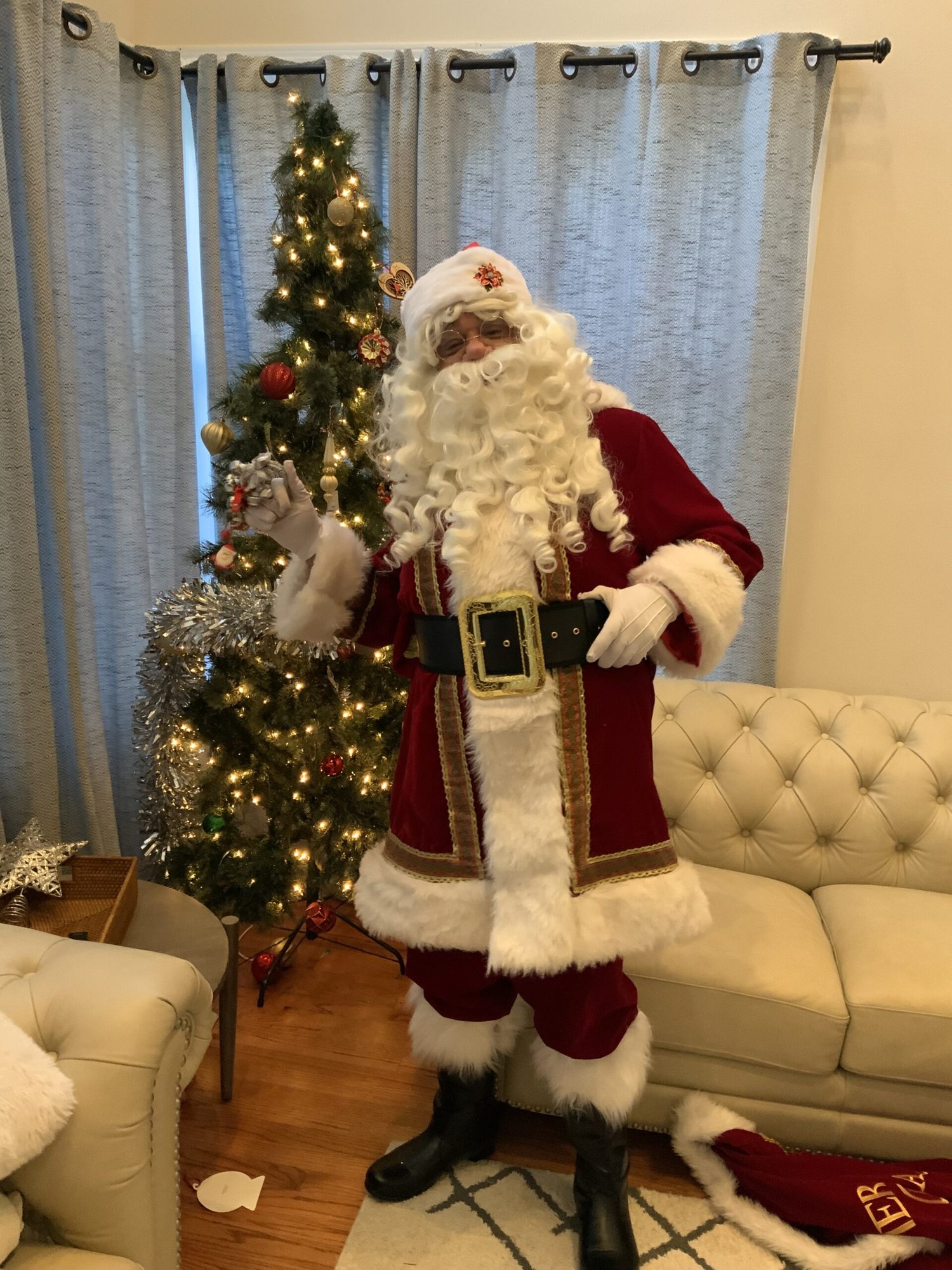 Santa Claus with children