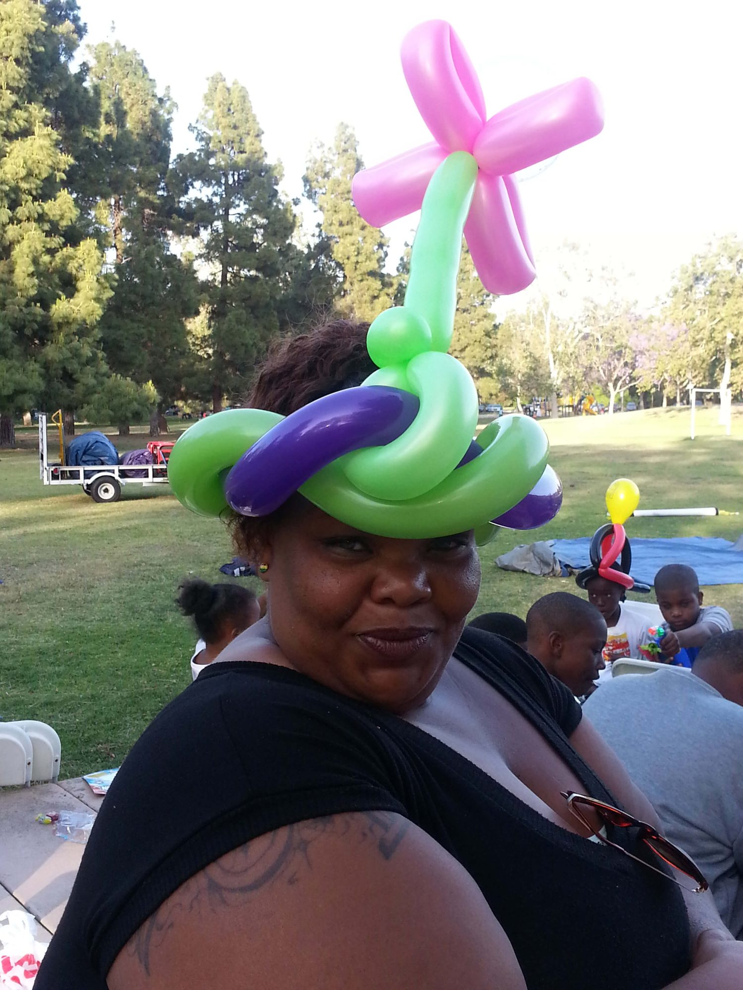 Balloon flower and star creation