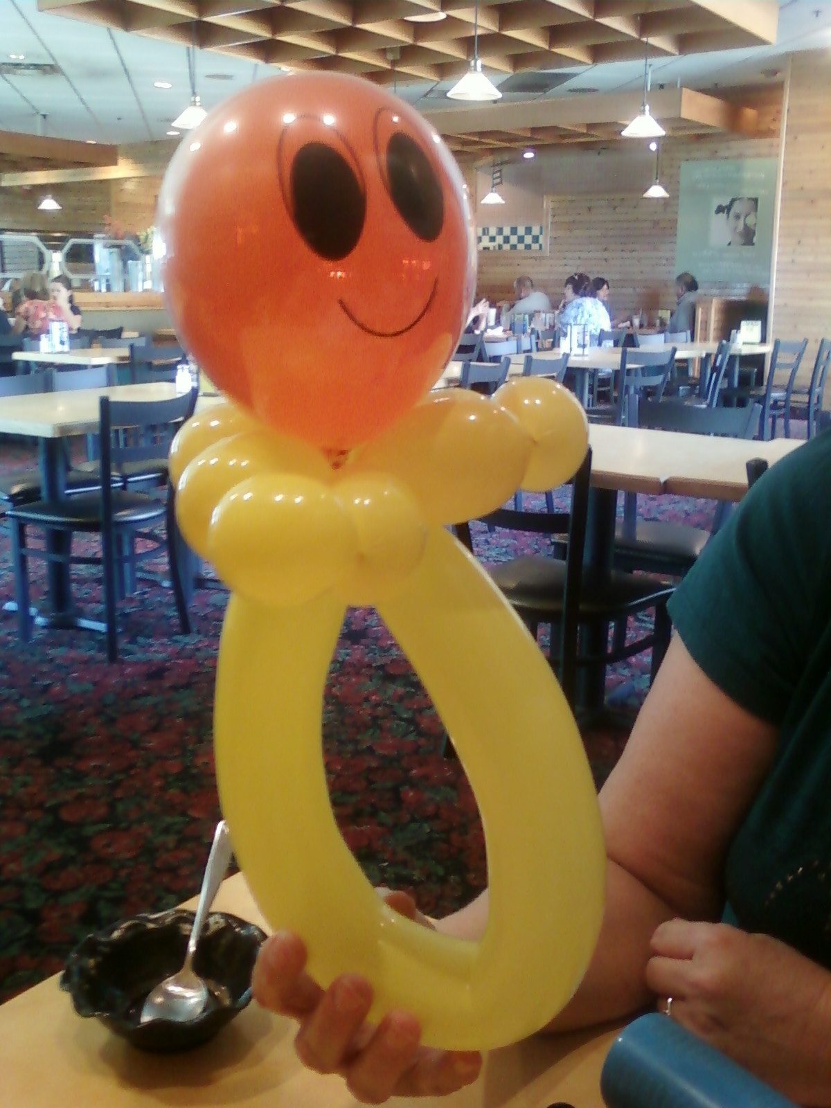 Balloon animal for a child