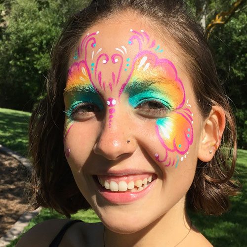 Face painting design example