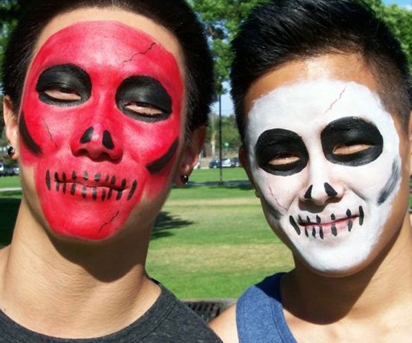 Face painting design example