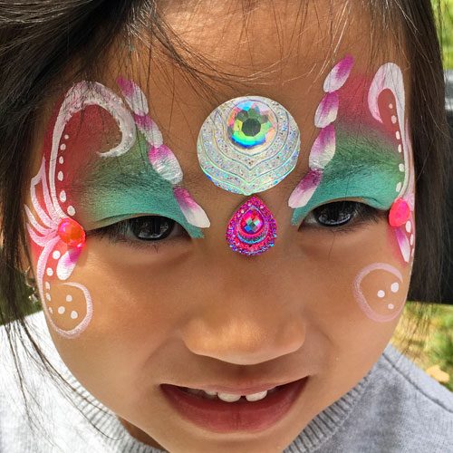 Face painting design example
