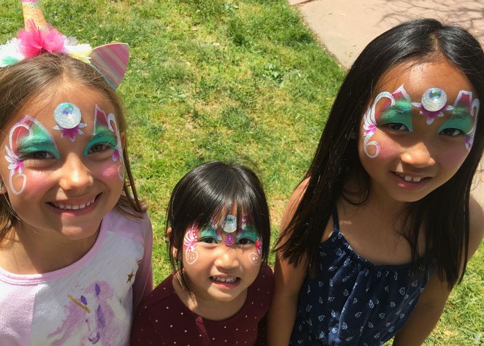 Face painting design example