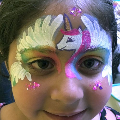 Face painting design example
