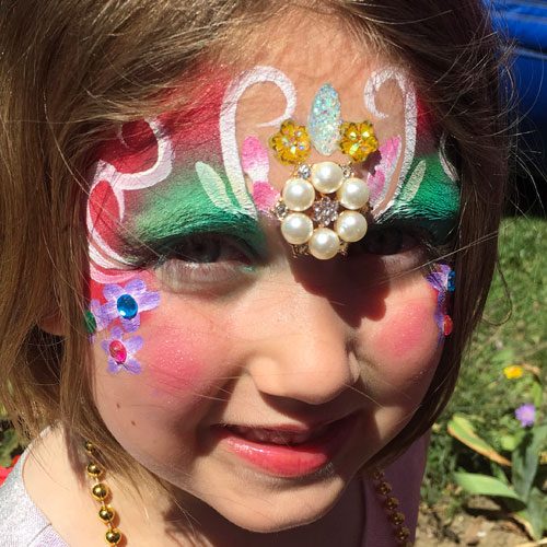 Face painting design example