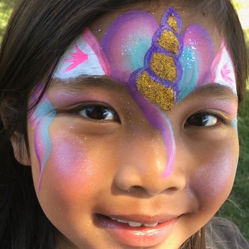 Face painting design example