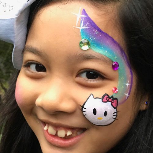 Face painting design example